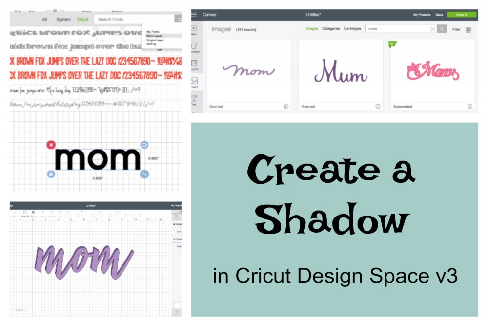 Download Creating A Shadow In Cricut Design Space V3 Cricut