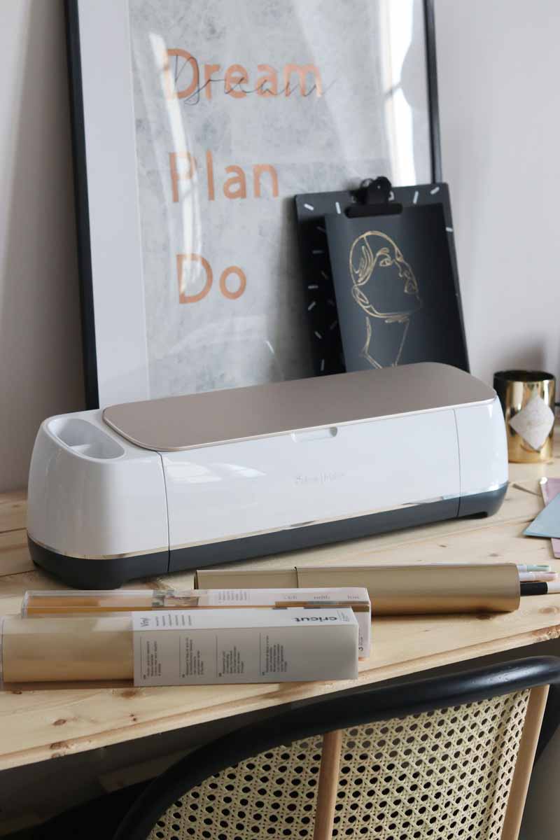 Laure Coulombel and her Cricut Maker